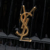 Secondhand Saint Laurent Small Patent Monogram Vicky Chain Bag