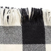 Secondhand Burberry Plaid Fringe Scarf - '00s