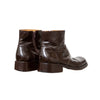 Secondhand Dolce & Gabbana Brown Leather Ankle Boots - '10s