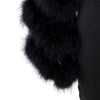 Secondhand Jean Paul Gaultier Fur and Fringe Sleeve Dress - '90s