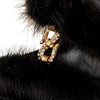 Secondhand Rene Caovilla Fur Heel Sandals - '10s