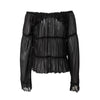 Secondhand Saint Laurent Off-shoulder Top - '10s