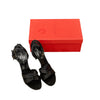 Secondhand Valentino Satin Ankle Strap Heels - '00s