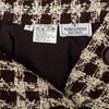 Secondhand Valentino Boutique Checkered Set - '90s