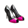 Secondhand Giuseppe Zanotti Brooch Satin Pumps - '10s