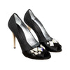 Secondhand Giuseppe Zanotti Embellished Satin Pumps - '10s
