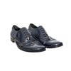 Secondhand Prada Blue Brogue Leather Shoes - '00s