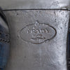Secondhand Prada Blue Brogue Leather Shoes - '00s