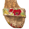 Secondhand Dior By John Galliano Wedge Sandals - '00s