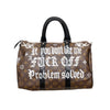 Secondhand Louis Vuitton X Philip Karto 'Mickey Fck' Speedy 35 - '20s
