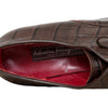 Secondhand Salvatore Ferragamo Embossed Leather Shoes - '10s