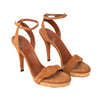 Secondhand Gucci Suede Ankle Strap Heels - '10s