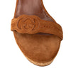 Secondhand Gucci Suede Ankle Strap Heels - '10s