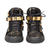 Secondhand Giuseppe Zanotti Printed Snakeskin Sneakers - '10s