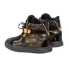 Secondhand Giuseppe Zanotti Printed Snakeskin Sneakers - '10s