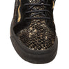 Secondhand Giuseppe Zanotti Printed Snakeskin Sneakers - '10s