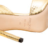 Secondhand Jimmy Choo Metallic Snakeskin Orb Pumps - '10s