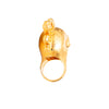Secondhand Alexander McQueen Skull Ring - '90s