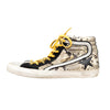 Secondhand Golden Goose Printed Snakeskin Sneakers - '10s