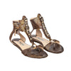 Secondhand Jimmy Choo Embossed Strappy Sandals - '10s