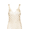 Secondhand Paco Rabanne Rhodoid Disc DIY Dress - '60s