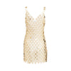 Secondhand Paco Rabanne Rhodoid Disc DIY Dress - '60s