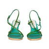 Secondhand Miu Miu Wooden Strap Heels - '00s