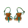 Secondhand Miu Miu Wooden Strap Heels - '00s