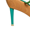 Secondhand Miu Miu Wooden Strap Heels - '00s