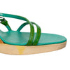 Secondhand Miu Miu Wooden Strap Heels - '00s