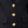 Secondhand Boutique Wool Set with Turtle Buttons - '90s