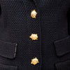 Secondhand Boutique Wool Set with Turtle Buttons - '90s