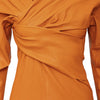 Secondhand Bottega Veneta Leather Midi Dress - '20s