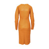 Secondhand Bottega Veneta Leather Midi Dress - '20s