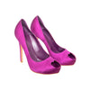 Secondhand Alexander McQueen Heart Peep-toe Pumps - '10s