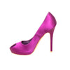 Secondhand Alexander McQueen Heart Peep-toe Pumps - '10s
