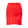 Secondhand Valentino Mini Suede Skirt - '90s