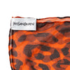 Secondhand Saint Laurent Leopard Print Scarf - '00s
