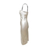 Secondhand Dolce & Gabbana Metallic Silver Dress - '90s