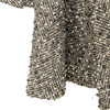Secondhand Gianfranco Ferré Beaded Herringbone Coat - '80s