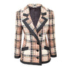 Secondhand Valentino Checkered Jacket - '90s
