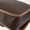Celine Vintage Macadam Circle Logo Canvas and Leather
