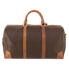Celine Vintage Duffle Canvas and Leather