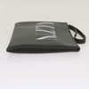 Valentino Garavani VLTN Wristlet Clutch Printed Leather