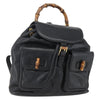 Gucci Vintage Bamboo Leather