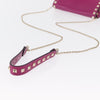 Valentino Garavani Rockstud Saddle Leather