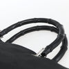 Gucci Vintage Bamboo Handle Tote GG Nylon