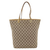 Gucci Vintage Bucket Shopping Tote GG Canvas