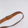 Celine Vintage Macadam Circle Logo Canvas and Leather