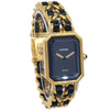 Chanel Premiere Rock Quartz Plated Metal and Leather